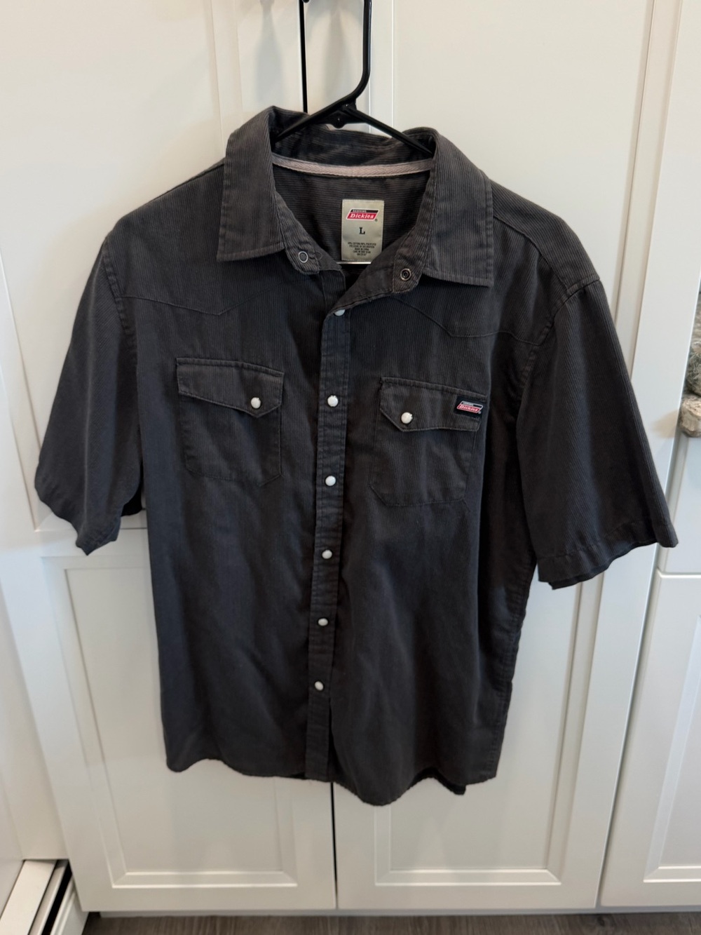 Dickies Men's Short Sleeve Button-Up Shirt